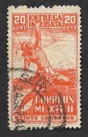 SD)1938-41 MEXICO IMMEDIATE DELIVERY SERIES, INDIO ARQUERO 20C SCT E6, USED - Messico