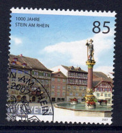 Suisse // Switzerland // 2000-2009 // 2007 //  1000 Ans De Stein Am Rhein Oblitérée 1er Jour, Fontaine No. 1219 - Usati