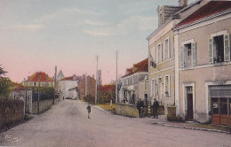 F10-24) THIVIERS (DORDOGNE) GENDARMERIE AVENUE NONTRON  - ( ANIMEE HABITANTS - 2 SCANS ) - Thiviers