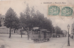 F10-93) BAGNOLET - PLACE DE LA MAIRIE - ( TRAMWAY ) - Bagnolet