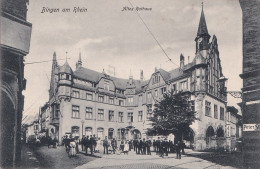 F10- BINGEN AM RHEIN - ALTES RATHAUS - ( ANIMEE - HABITANTS - 2 SCANS ) - Bingen