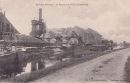 F14-62) ENVIRONS D'ARDRES - LA SUCRERIE DE PONT D'ARDRES -  PENICHES - ( 2 SCANS ) - Ardres