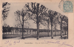 F16-95) LUZARCHES - PLACE DE L ' ABBE SORET - 1903  - Luzarches