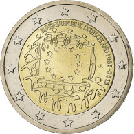 Allemagne, 2 Euro, 2015, Berlin, 30 Ans   Drapeau Européen, SPL+ - Germania