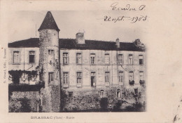 F18-81) BRASSAC (TARN) MAIRIE  - 1903 - ( 2 SCANS ) - Brassac