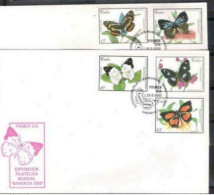 783  Butterflies - Papillons -  2000 FDC - Cb - 3,50 - Papillons