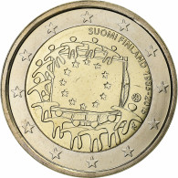 Finlande, 2 Euro, 2015, 30 Ans   Drapeau Européen, SPL+, Bimétallique, KM:New - Finlandia