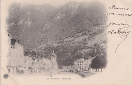 B12-73) MOUTIERS (SAVOIE) + DOS COLLECTION DU TOURING CLUB DE FRANCE - 1903 - ( 2 SCANS )   - Moutiers