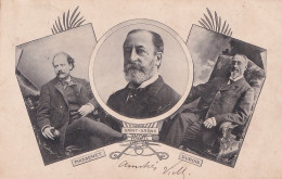 B18- LES ANNALES POLITIQUES ET LITTERAIRES - CARTE AVEC - MASSENET - SAINT SAENS - DUBOIS  - 1905 -  (  2 SCANS ) - Philosophie & Pensées