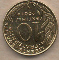 10 Centimes 2001 - 10 Centimes