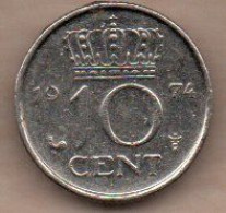 10 Cents 1974 - 1948-1980: Juliana