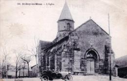 63 - Puy De Dome - SAINT ELOY LES MINES - L Eglise ( Automobile Ancienne ) - Saint Eloy Les Mines