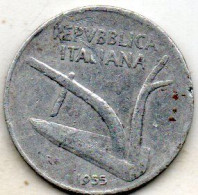 10 Lires 1955 - 10 Lire