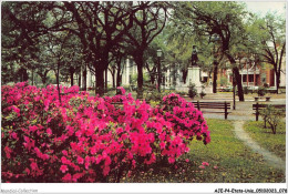 AJEP4-ETATS-UNIS-0320 - Chippewa Square - Showing General James Edward Oglethorpe Monument - Savannah - GEORGIA - Savannah