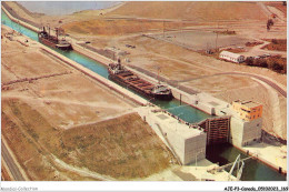 AJEP3-CANADA-0273 - Aerial View Of The Dwight D - Eisenhower Lock On The Great - ST-LAWRENCE SEAWAY AND POWER PROJECT - Other & Unclassified