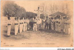 AJEP9-ALGERIE-0842 - BLIDA - 1e Chasseurs D'afrique - à La Voltige - Debout - Blida