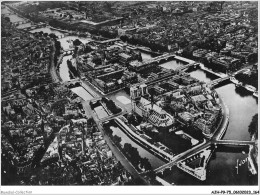 AJHP9-75-0763 - PARIS EN AVION - La Seine Et L'île De La Cité - La Seine Et Ses Bords