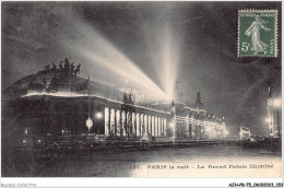 AJHP8-75-0667 - PARIS La Nuit - Le Grand Palais Illuminé - Paris La Nuit