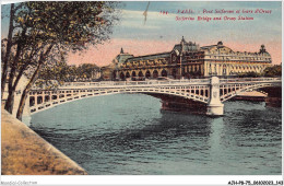 AJHP8-75-0662 - PARIS - Pont Solferino Et Gare D'orsay - Ponts