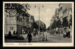 AK Neumünster, Strasse  - Neumuenster