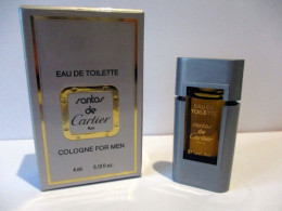 Santos De Cartier - Eau De Toilette  - Miniature Pleine - FRAIS DU SITE DEDUITS - Miniatures Hommes (avec Boite)