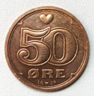 Danemark - 50 Öre 1995 - Denemarken