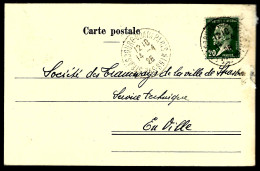 STRASBOURG - 1926 - 20c TYPE PASTEUR -  - 1922-26 Pasteur