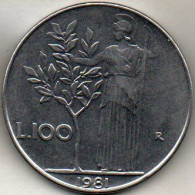 100 Lires 1981 - 100 Liras