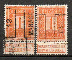 2162 Voorafstempeling Op Nr 108 - MANAGE 13 - Positie A & B - Rolstempels 1910-19