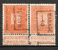 2162 Voorafstempeling Op Nr 108 - MANAGE 13 - Positie A & B - Rollenmarken 1910-19