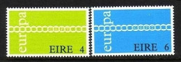 IRLAND MI-NR. 265-266 POSTFRISCH(MINT) EUROPA 1971 KETTE - 1971