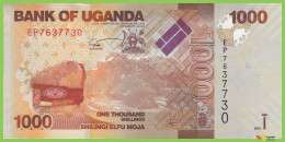 Voyo UGANDA 1000 Shillings 2021 P49f B154f EP UNC - Oeganda