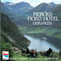 Vintage Tourism Brochure About "Meroks Fjord Hotel" (Geiranger, Norway) - Year 1993 - Dépliants Touristiques