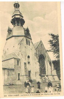 29  PONT L ABBE  LA ROSACE ET LE CLOCHER DE L EGLISE DES CARMES ANIMEE - Pont L'Abbe