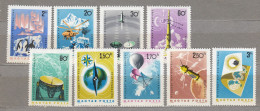 HUNGARY 1965 Space Antarctic Science Mi 2101-2109 MNH(**) #34029 - Neufs