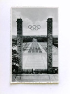 Postkarte: Reichssportfeld. Blick Von Der Deutschen Kampfbahn Durch Das Osttor Von Olympia, Berlin 1936 - Ohne Zuordnung