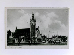 Postkarte: Hauptbahnhof Von Danzig - Feldpost - Non Classés