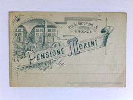 Postkarte: Pensione Morini, Firenze Von Florenz (Italien) - Non Classés