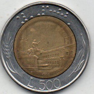 500 Lires 1986 - 500 Liras