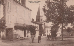 NANTIAT PLACE DE L'EGLISE 1926 TBE - Nantiat