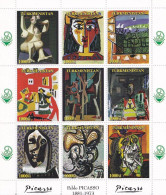 SA05 Turkmenistan 1999 Paintings Of Pablo Picasso Cinderella Block - Cinderellas