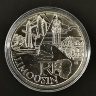 10 EURO REGIONS ARGENT 2011 LIMOUSIN / FRANCE SILVER EUROS - France