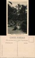 Ansichtskarte  L'Oued Sed-El-Bad NEFTA Oase (vermutlich Afrika) 1930 - Non Classés