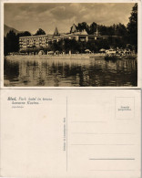 Postcard Bled Veldes Park Hotel In Terasa, Kavarne Kazino 1950 - Slovénie