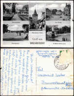 Ansichtskarte Helmstedt Albrechtsplatz, Zonengrenze MB 1968 - Helmstedt