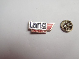 Beau Pin's , Transport Camion , Transports Lang , Schorbach - Transports