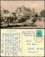 Kühlungsborn Strand & FDGB-Erholungsheim „Schwerin" DDR AK 1960 - Kühlungsborn