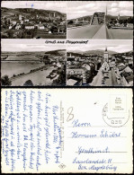 Ansichtskarte Deggendorf 4 Bild: Stadtansichten, Brücke 1964 - Deggendorf