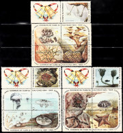 CUBA 1964, CHRISTMAS, MARINE FAUNA, CORALS, COMPLETE MNH SERIES With GOOD QUALITY, *** - Neufs