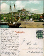 Ansichtskarte Blankenese-Hamburg Süllberg - Segelboote 1909 - Blankenese